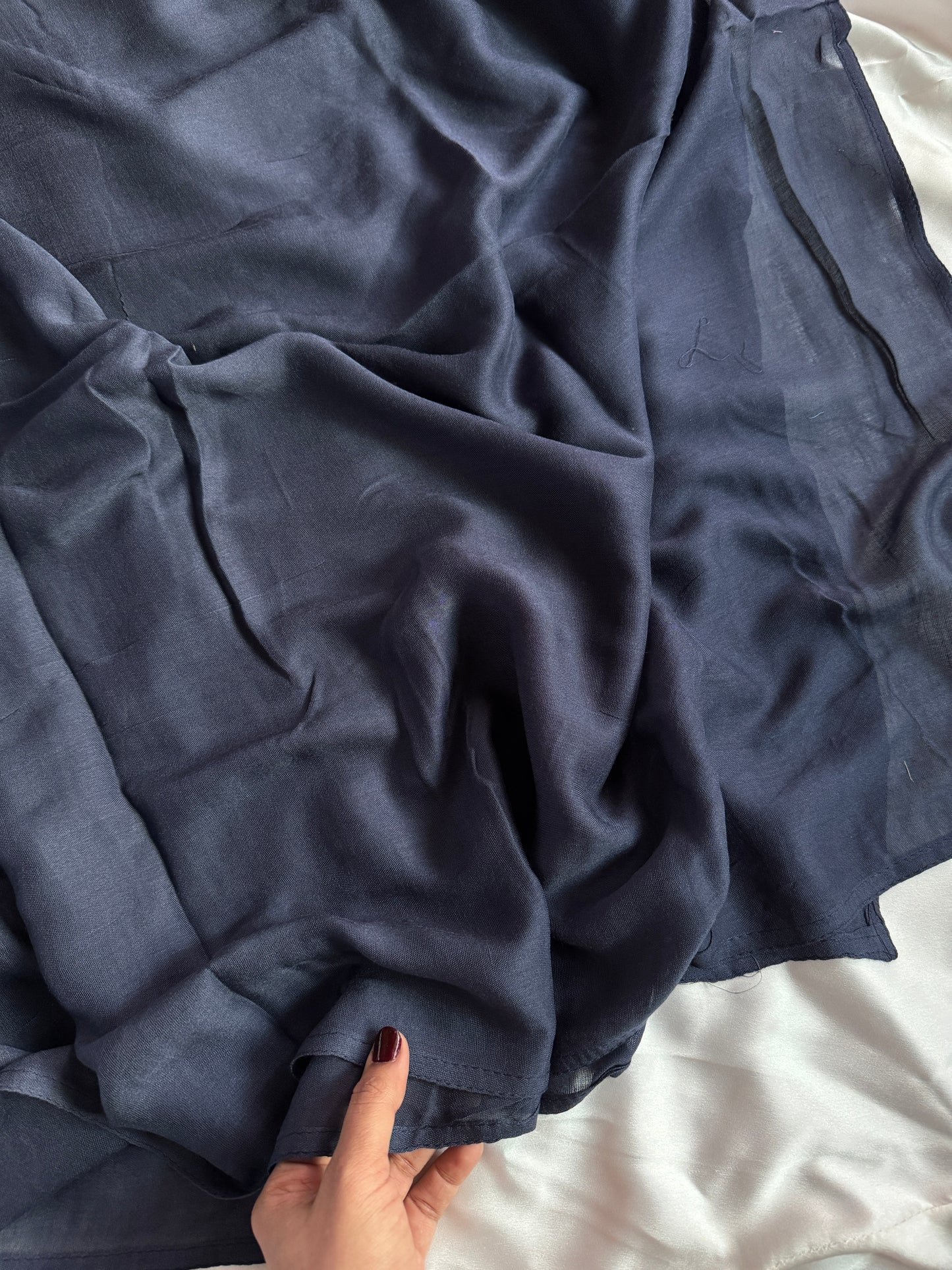 Premium Modal Hijabs-Navy Blue