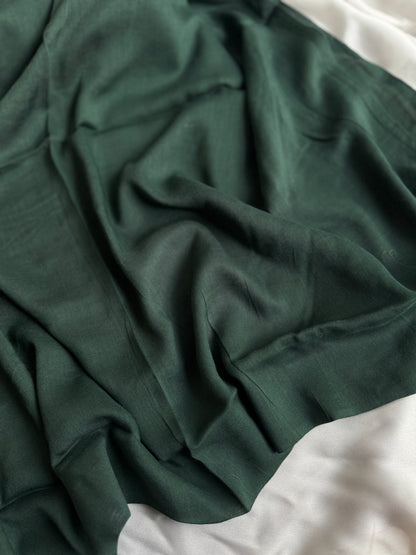 Premium Modal Hijabs-Dark Green