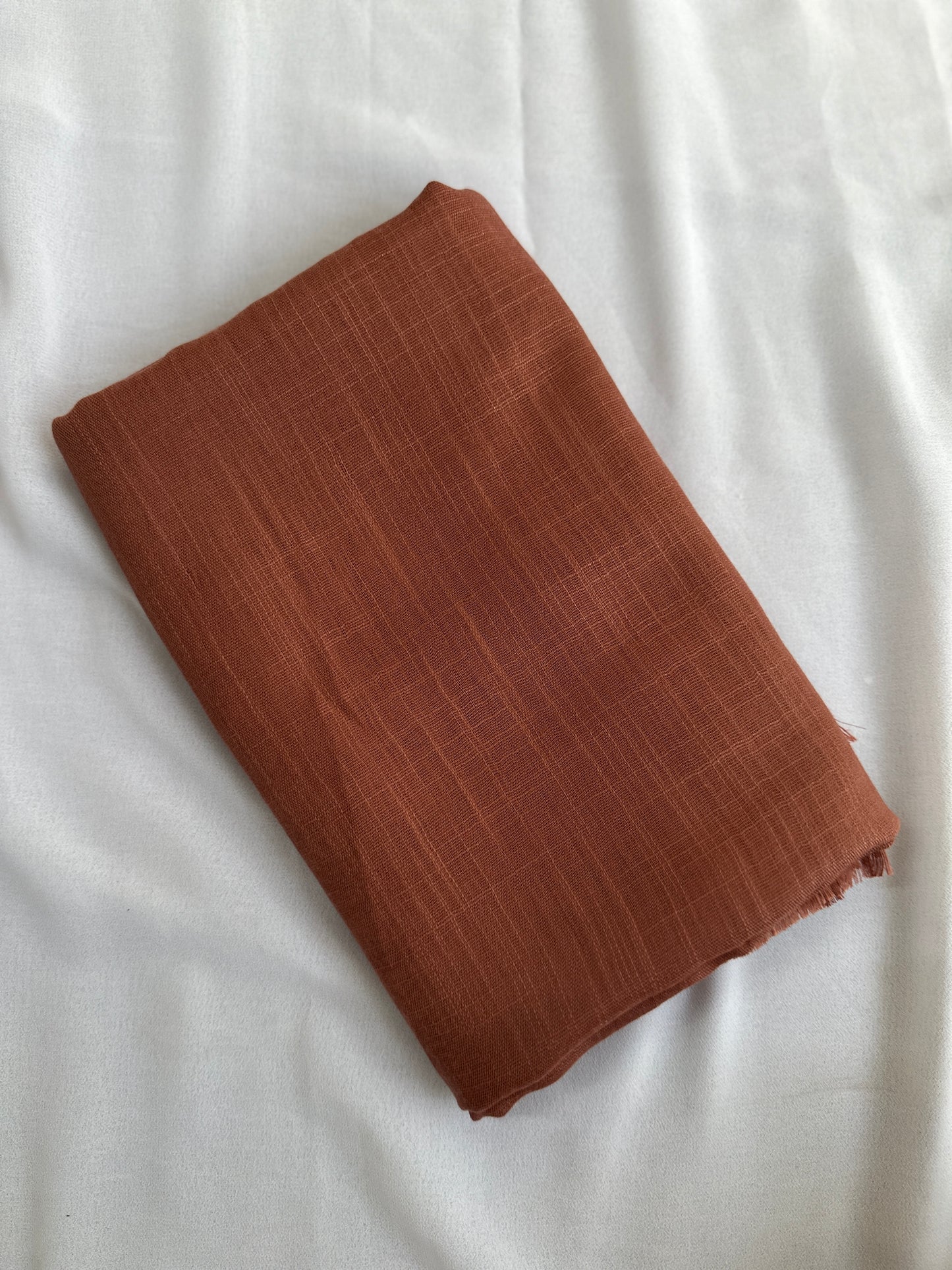 Turkish Lawn Hijabs- Large Size- Penny Brown