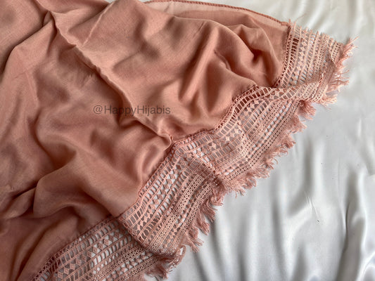 Laced Glory- Dusty Pink