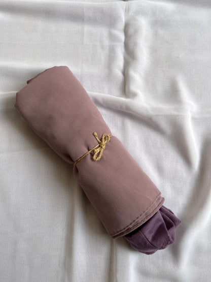 Instant Chiffon Hijab- Pastel Purple