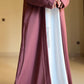 Mehru- Statement Tea Pink abaya