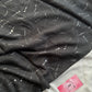 Abstract Silver Foil Hijabs- Dark grey