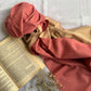 Reversible Woollen Pashmina- Peachy Pink+Nude