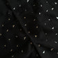 Pyramids Silver Foil Hijabs- Black