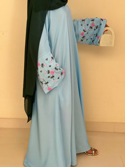 Arzaq Abaya- Blue Serenity