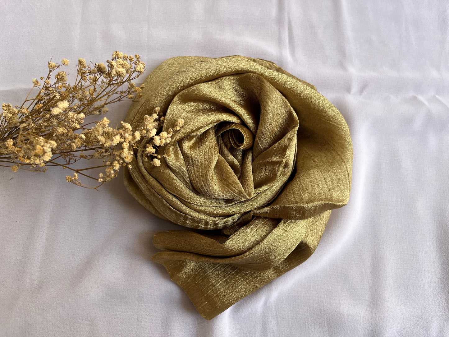 Sunshine Silk-  Khaki Gold