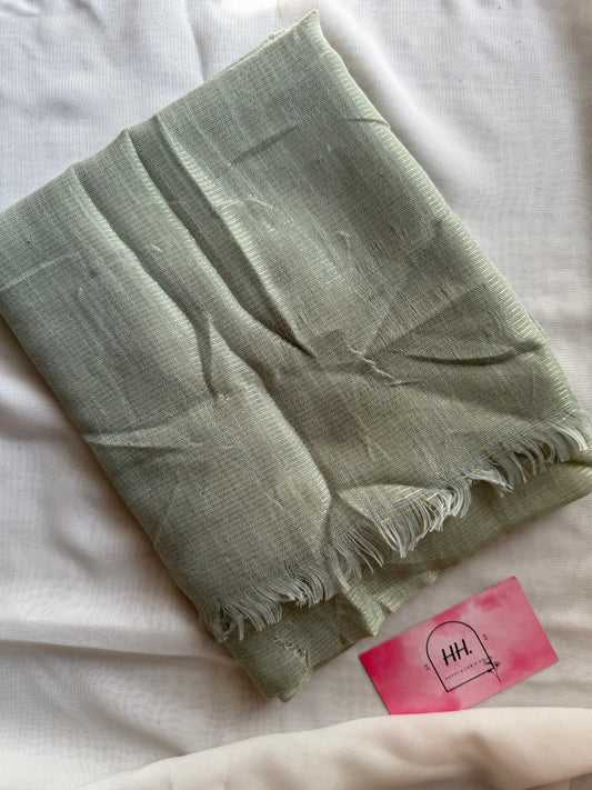 Moonlight lurex Viscose- Apple Green