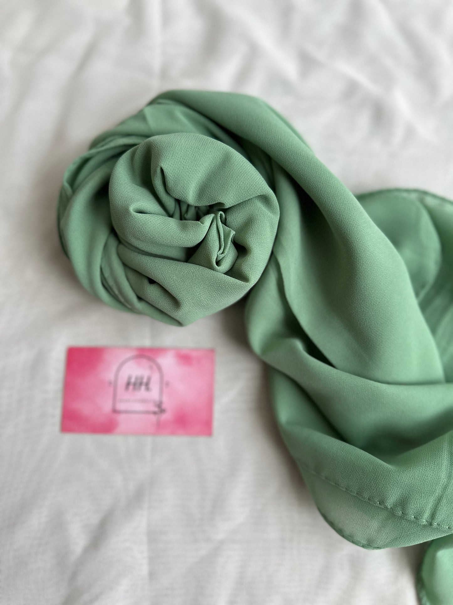 Georgette Grace-Mint green