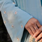 Daisy Abaya-Ice Blue Crinkle Nida