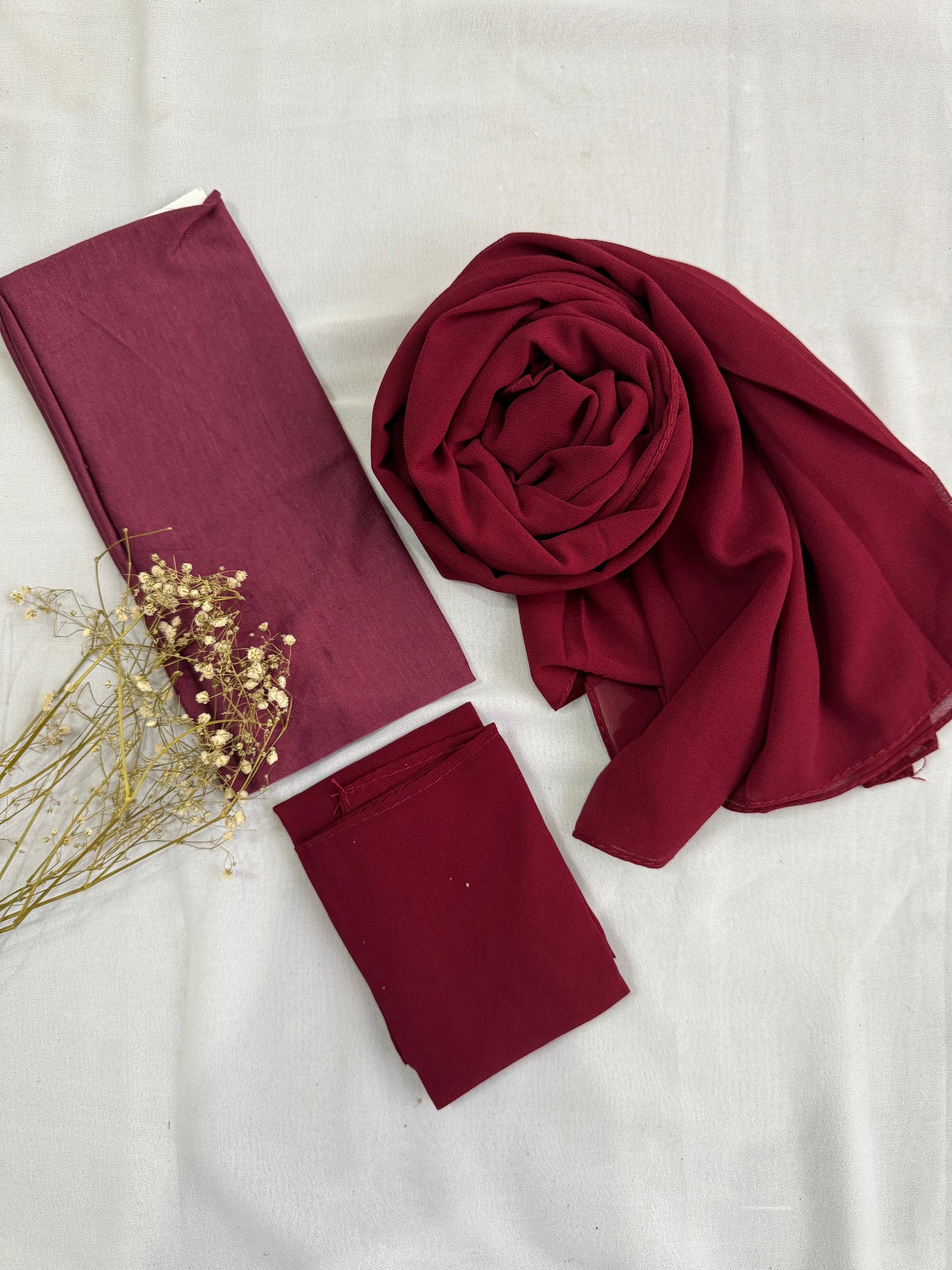 Bundle Sets- Deep Maroon