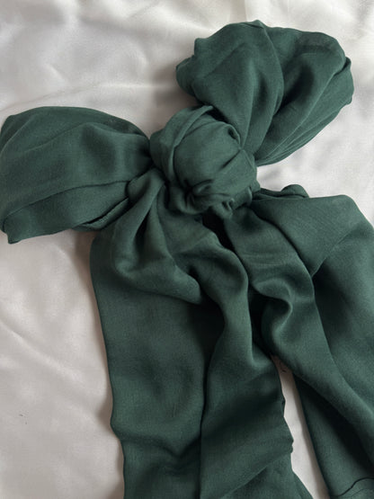 Premium Modal Hijabs-Dark Green