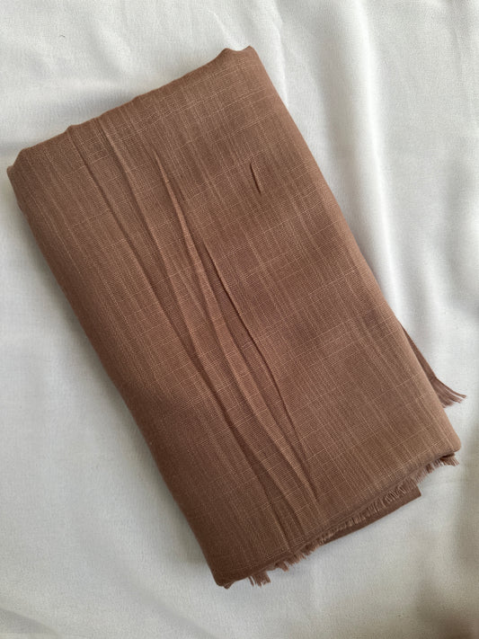 Turkish Lawn Hijabs- Large Size- Espresso Brown