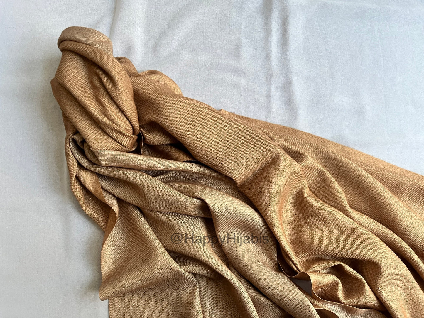 Reversible Moonlight Pashmina- Brown+Oat