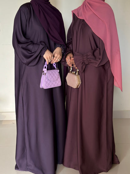 Everyday Staple Abaya- Pink Muave