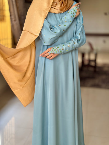 Nazneen Abaya- Delicate Hues