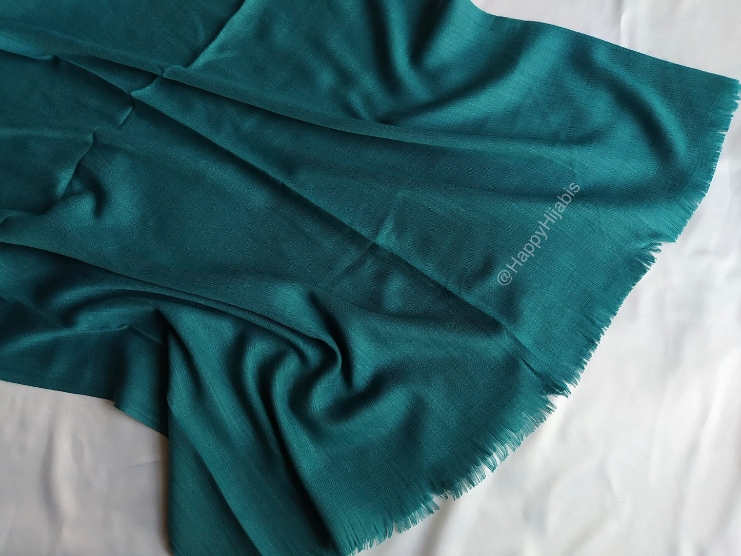 Turkish Lawn Hijabs- Large Size- Light Teal