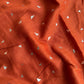 Pyramids Silver Foil Hijabs- Rust