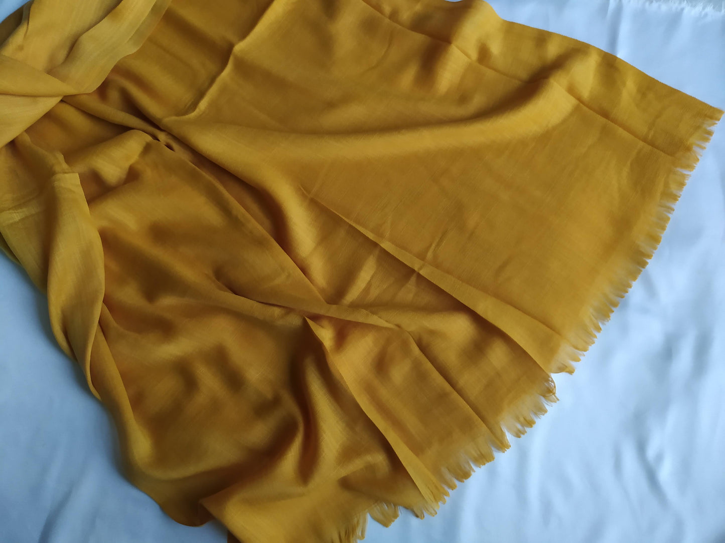 Turkish Lawn Hijabs- Large Size- Mustard