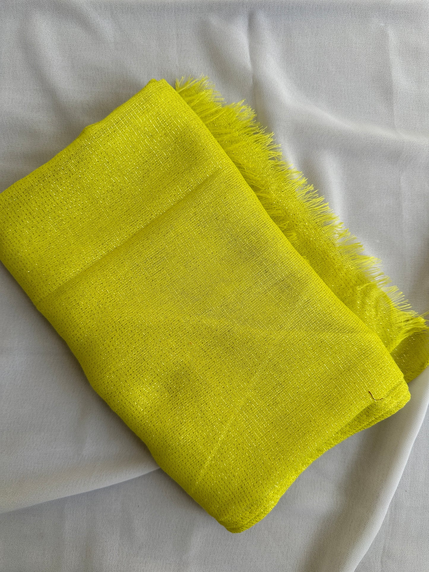 Moonlight Hijab- Neon Yellow