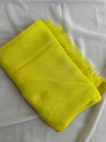 Moonlight Hijab- Neon Yellow