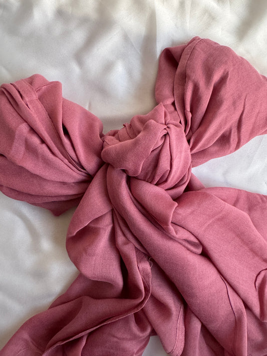 Premium Modal Hijabs-Dark Rose Pink