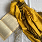 Reversible Woollen Pashmina- Mustard+Olive