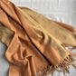 Reversible Woollen Pashmina- Mocha+Nude