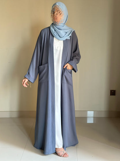 Amairah- English Blue kimono Coat (only)