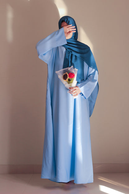 Staple Thobe Abaya- Sky Blue