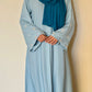 Daisy Abaya-Ice Blue Crinkle Nida