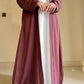 Mehru- Statement Tea Pink abaya