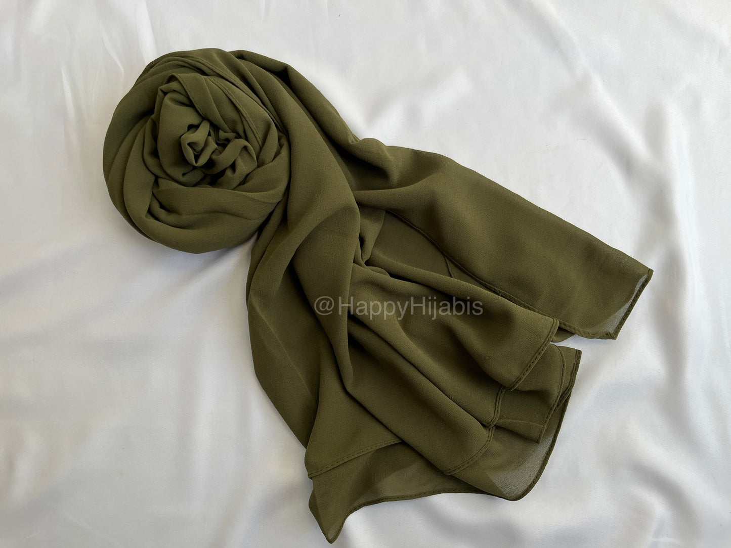 Georgette Grace- Army Green