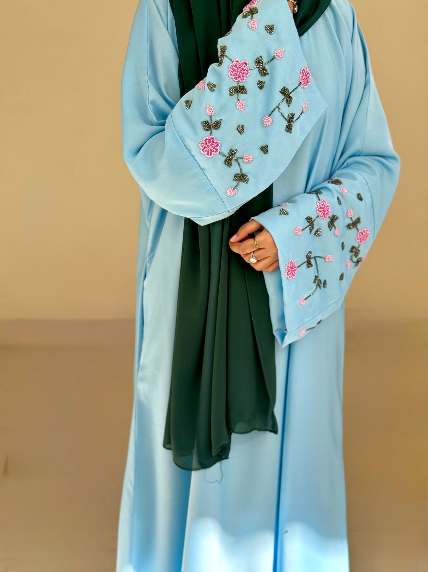 Arzaq Abaya- Blue Serenity