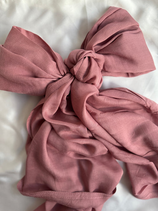 Premium Modal Hijabs-Brown Pink