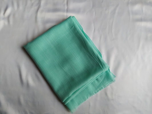 Turkish Lawn Hijabs- Large Size- Mint