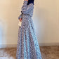 Blue Bloom- Abaya Dress