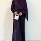 Everyday Staple Abaya- Brinjal Purple