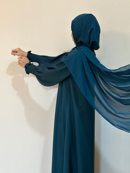 Everyday Staple Abaya- Zinc