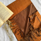 Reversible Woollen Pashmina- Cinnamon+Chocolate