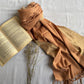 Reversible Woollen Pashmina- Mocha+Nude