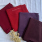 Sparkle Georgette- Maroonish Mulberry