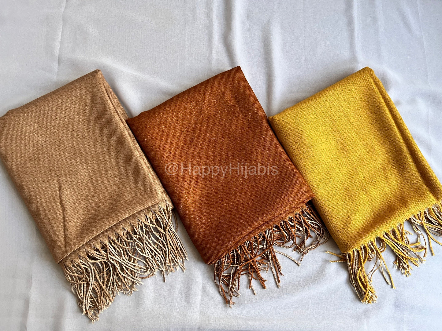 Reversible Moonlight Pashmina- Cinnamon+Oat