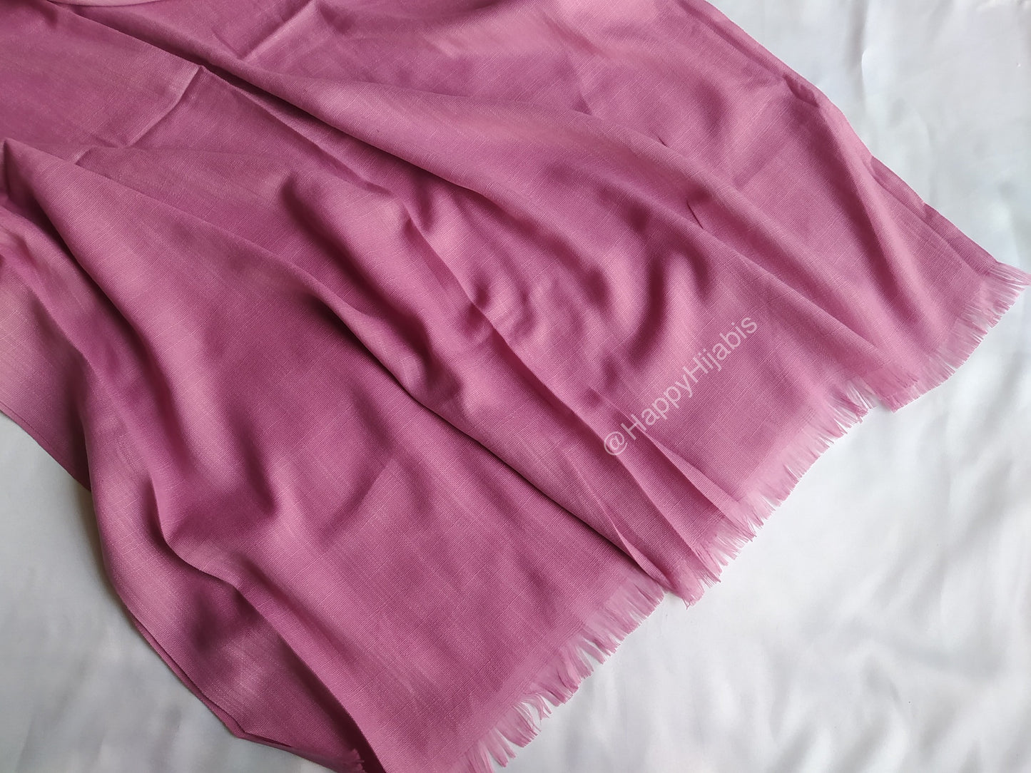 Turkish Lawn Hijabs- Large Size- Thulian Pink