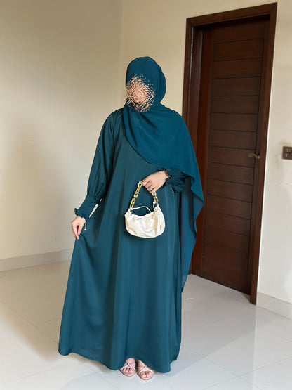 Everyday Staple Abaya- Zinc