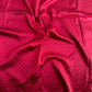 Rhinestones Satan Silk- Maroon