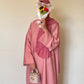 Staple Thobe Abaya- Powder Pink