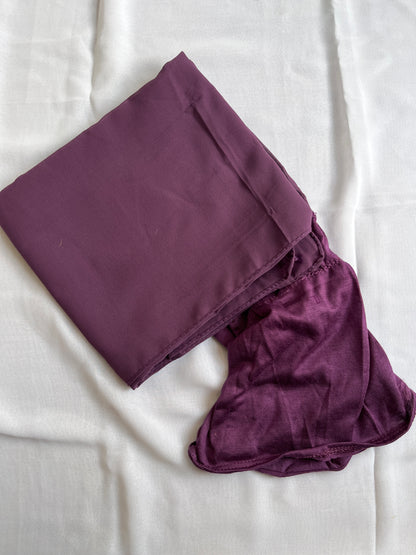 Instant Chiffon Hijab- Violet Purple