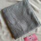 Pyramids Silver Foil Hijabs- Silverish Grey