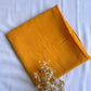 Sparkle Georgette- Yellow